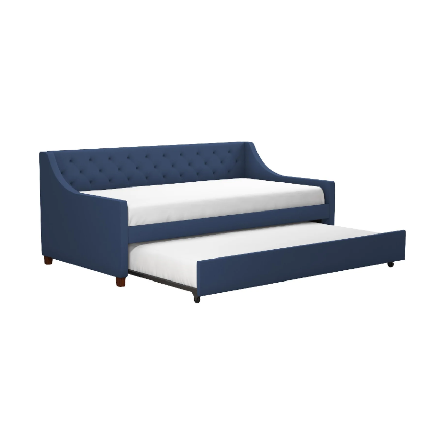 Upholstered Daybed with Trundle